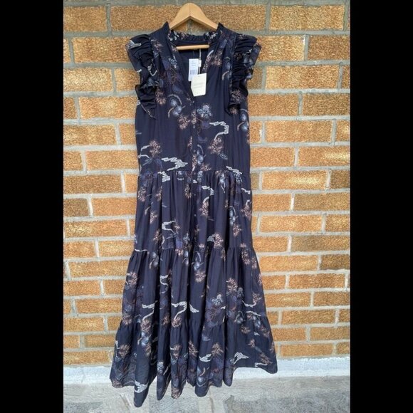 MAGALI PASCAL Lina Maxi Dress LARGE - Picture 4 of 16